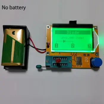 Transistor Tester Imaging Diode MOSFET Test Hook ESR Transistor Tester Capacitor Resistor Multifunctional LCD For LCR-T4
Transistor Tester Imaging Diode MOSFET Test Hook ESR Transistor Tester Capacitor Resistor Multifunctional LCD For LCR-T4
