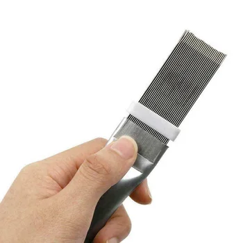 Stainless Steel Fin Comb Air Conditioner Condenser Radiator Fin Straightener Cleaner Repair Tool Metal Cleaning Brush Tools 
Stainless Steel Fin Comb Air Conditioner Condenser Radiator Fin Straightener Cleaner Repair Tool Metal Cleaning Brush Tools