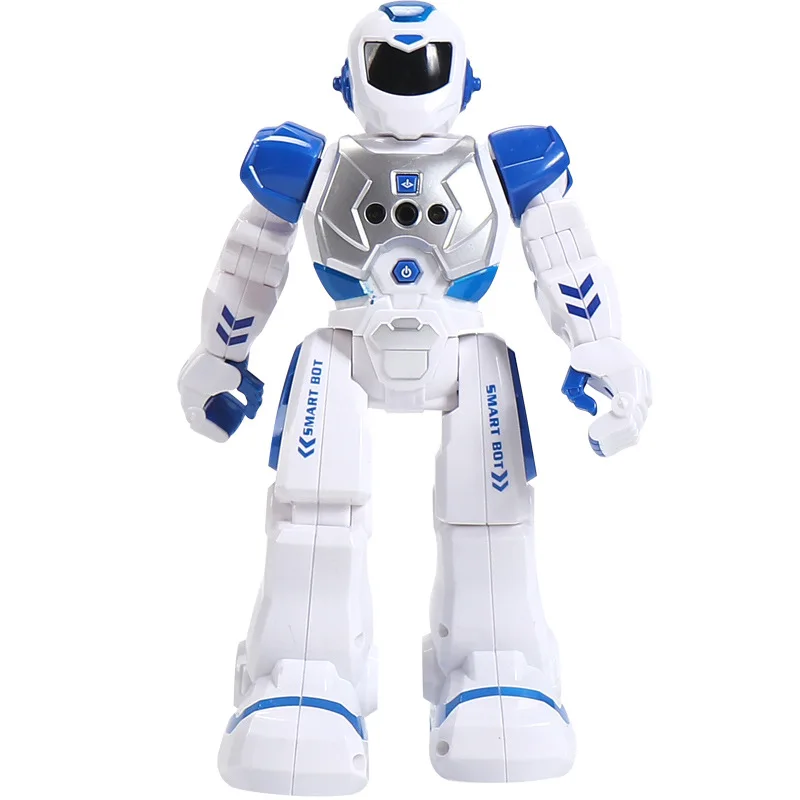 Blue Machinery Cops Animated Singing Dancing Infrared Educational Gesture Sensing Remote Control Children Intelligent Robot
Blue Machinery Cops Animated Singing Dancing Infrared Educational Gesture Sensing Remote Control Children Intelligent Robot