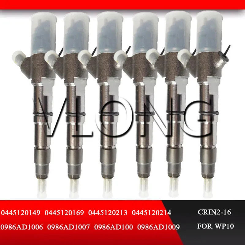 Genuine New Diesel Fuel Injector 0986AD1006 0986AD1007 0986AD1008 0445120149 0445120169 0445120213 0445120214 612600080611 WD10
Genuine New Diesel Fuel Injector 0986AD1006 0986AD1007 0986AD1008 0445120149 0445120169 0445120213 0445120214 612600080611 WD10