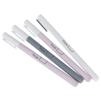 Kawaii simple gel pens black ink pen school stationery office supply 2pcs/set 
Kawaii simple gel pens black ink pen school stationery office supply 2pcs/set