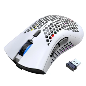 Lightweight X3 Gaming Mouse Honeycomb Shell Wireless Ergonomic Mice for Computer Q81F
Lightweight X3 Gaming Mouse Honeycomb Shell Wireless Ergonomic Mice for Computer Q81F