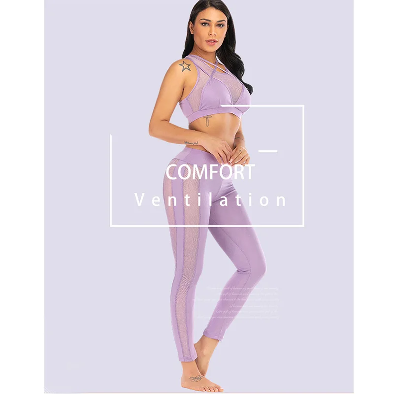 Anti-Wrinkle Yoga Set Breathable Fitness Wear Women Solid Suit Meshropa Gimnasio Mujer Sexy Quick Dry Leggings Workout Clothes
Anti-Wrinkle Yoga Set Breathable Fitness Wear Women Solid Suit Meshropa Gimnasio Mujer Sexy Quick Dry Leggings Workout Clothes