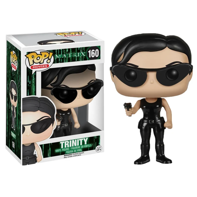 FUNKO POP The Matrix Trinity 160 Movie Action Figures Funko Brinquedos Collection Model Toys for Children Christmas Gift F89 
FUNKO POP The Matrix Trinity 160 Movie Action Figures Funko Brinquedos Collection Model Toys for Children Christmas Gift F89