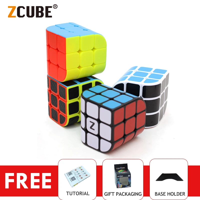 ZCube 3x3x3 Penrose Magic Cube 56mm Professional Curve Trihedron Twisty Speed Cube Puzzle Learning Educational Kid Toys
ZCube 3x3x3 Penrose Magic Cube 56mm Professional Curve Trihedron Twisty Speed Cube Puzzle Learning Educational Kid Toys