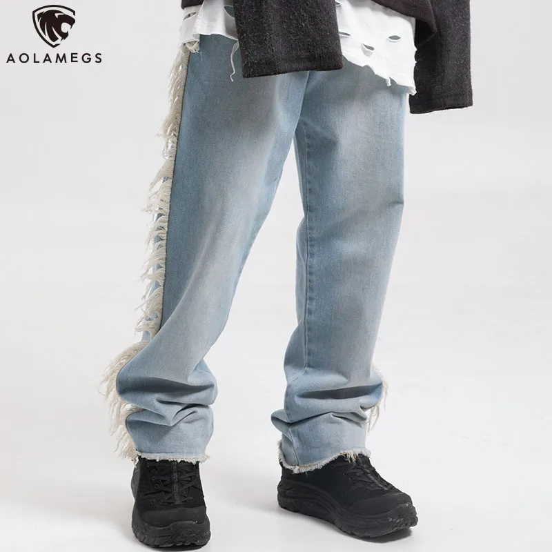 Aolamegs Sweatpants Funny Side Men Trousers Elastic Waist Loose High Street Style Solid Color Pants Fashion Joggers Streetwear
Aolamegs Sweatpants Funny Side Men Trousers Elastic Waist Loose High Street Style Solid Color Pants Fashion Joggers Streetwear