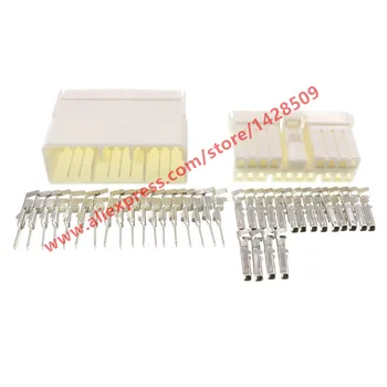 5 Sets 18 Pin Automotive Electrical Plug Wire Connectors Female Male Car Engine Start Stop Modification 174935-1 173853-1
5 Sets 18 Pin Automotive Electrical Plug Wire Connectors Female Male Car Engine Start Stop Modification 174935-1 173853-1