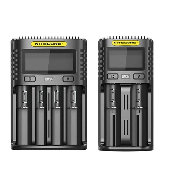 NITECORE UMS2 UMS4 Intelligent Battery Charger USB Output 3A for LiFePO4 Lithium Ion Ni-MH NiCd 18650 20700 21700 10500
NITECORE UMS2 UMS4 Intelligent Battery Charger USB Output 3A for LiFePO4 Lithium Ion Ni-MH NiCd 18650 20700 21700 10500