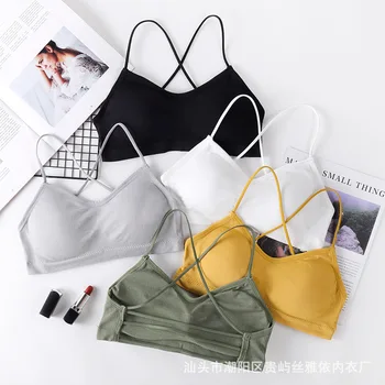 Women Push Up Cotton Tube Tops Bra 5 Colors Fashion High Quality Padded Tank Wireless Comfortable Bralette Intimate Students
Women Push Up Cotton Tube Tops Bra 5 Colors Fashion High Quality Padded Tank Wireless Comfortable Bralette Intimate Students
