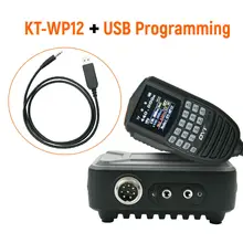 For QYT KT WP12 Mini Mobile Ham Radio Transceiver USB Programming 25W 200 Channels VHF UHF Dual Band Long Range Car Vehicle 
For QYT KT WP12 Mini Mobile Ham Radio Transceiver USB Programming 25W 200 Channels VHF UHF Dual Band Long Range Car Vehicle