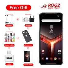 Novo telefone móvel asus rog ii zs660kl 6.59 "8 gb 128 gb snapdragon855 + duplo sim 6000 mah 48mp nfc android9.0 rog telefone 2(China)