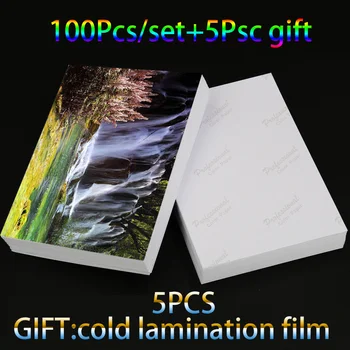 

Photo Paper for Inkjet Printer Paper Imaging Supplies Printing Paper Photographic Color Coated 100 Sheets Glossy 4R 6inch 4x6