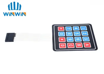 H75 10pcs/lot 4*4 Matrix Array/Matrix Keyboard 16 Key Membrane Switch Keypad
H75 10pcs/lot 4*4 Matrix Array/Matrix Keyboard 16 Key Membrane Switch Keypad