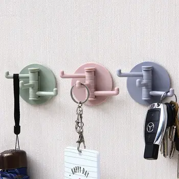 Multifunctional bathroom wall shelf free punching seamless trace rack rotating hook strong 3 branch rotating sticky hook
Multifunctional bathroom wall shelf free punching seamless trace rack rotating hook strong 3 branch rotating sticky hook