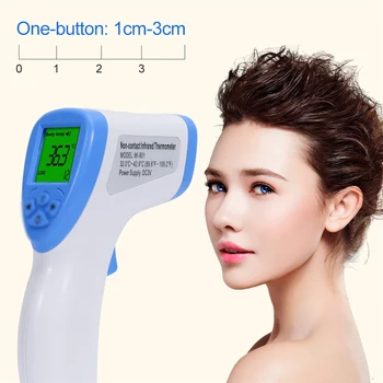 Infrared Thermometer Non-Contact Temperature Meter Gun Handheld Digital LCD Industrial Outdoor Laser Pyrometer IR Thermometer
Infrared Thermometer Non-Contact Temperature Meter Gun Handheld Digital LCD Industrial Outdoor Laser Pyrometer IR Thermometer