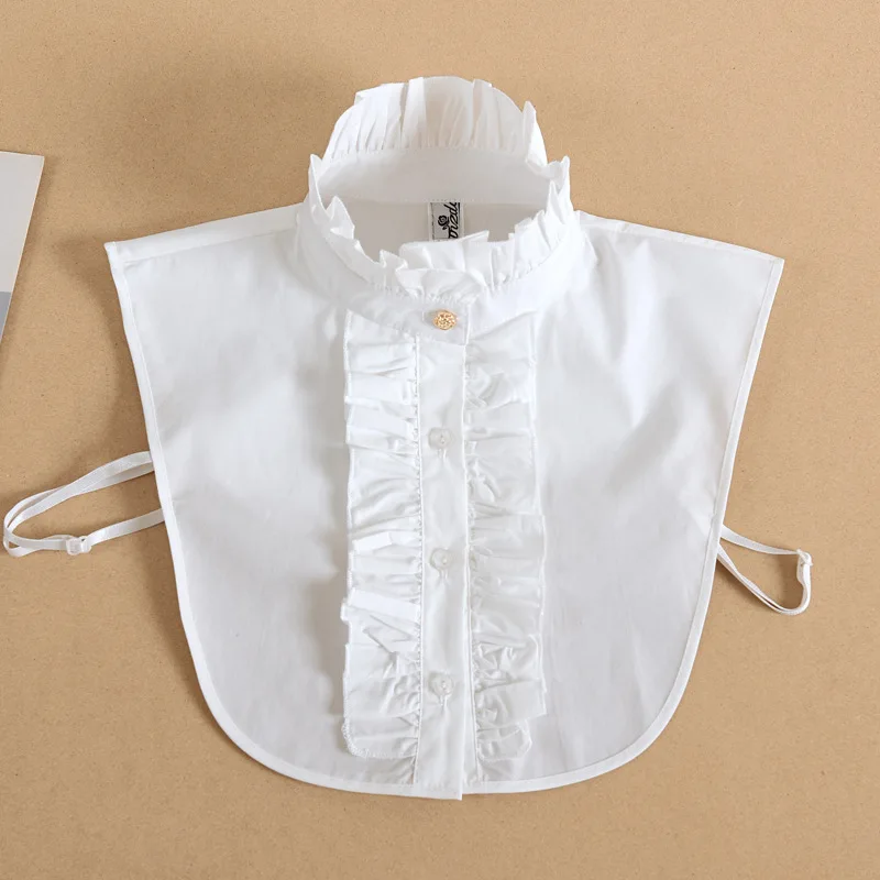 Female White Fake Collar Stand Woman Removable Half Shirt Detachable Collar Blouse Tops Autumn Flase Collar Neckwear
Female White Fake Collar Stand Woman Removable Half Shirt Detachable Collar Blouse Tops Autumn Flase Collar Neckwear