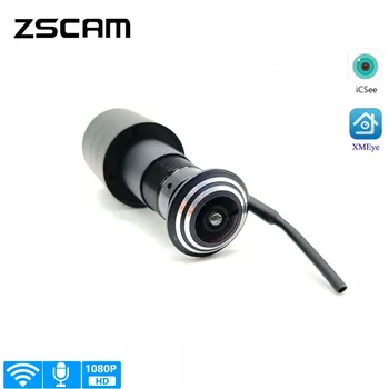 New 1080P/2MP Wi-fi Door Eye Hole Home Mini Peephole IP P2P Onvif Camera Two-way Voice Intercom Motion Sensor Color RTSP Camera
New 1080P/2MP Wi-fi Door Eye Hole Home Mini Peephole IP P2P Onvif Camera Two-way Voice Intercom Motion Sensor Color RTSP Camera