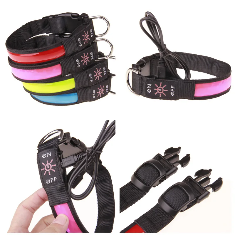 USB Dog Luminous Collar LED Lattice Armband Neck Ring Reflective Leather Luminous Collar Dog Scarf Case
USB Dog Luminous Collar LED Lattice Armband Neck Ring Reflective Leather Luminous Collar Dog Scarf Case