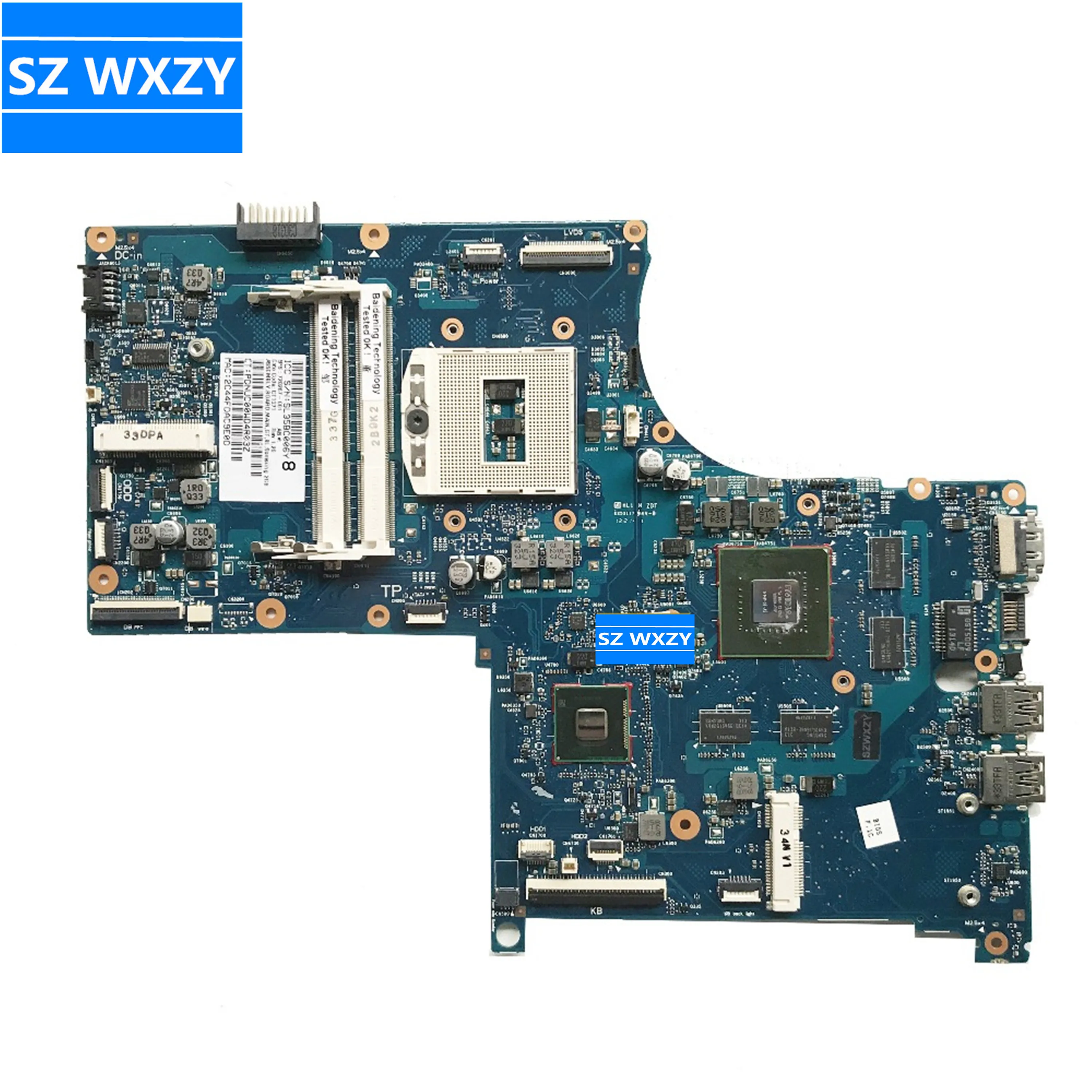 Материнская плата для ноутбука HP 17T 17-J 17T-J 720267-501 720267-001 6050A2563801-MB-A02 с GT750M 2 Гб GPU 100%
