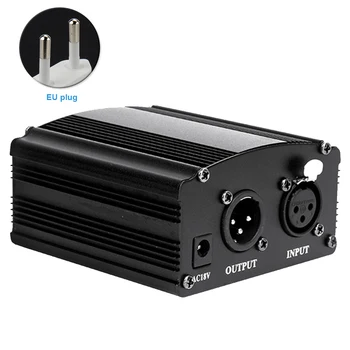 48V Compact Phantom Power Supply Metal Recording Equipment Adapter Portable Indicator Light Black Condenser Microphone Low Noise
48V Compact Phantom Power Supply Metal Recording Equipment Adapter Portable Indicator Light Black Condenser Microphone Low Noise