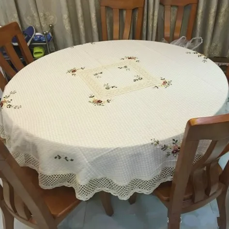 Rustic Table Cloth/Tablecloth/Coffee Table Tablecloth Cotton with shou xiu hua Rectangular Circular Oval
Rustic Table Cloth/Tablecloth/Coffee Table Tablecloth Cotton with shou xiu hua Rectangular Circular Oval
