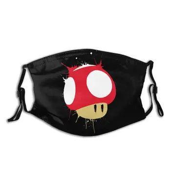 Super Mario Inky Mushroom Reusable Face Mask Anti Haze Dustproof Mask With Filters Protection Cover Respirator Mouth Muffle 
Super Mario Inky Mushroom Reusable Face Mask Anti Haze Dustproof Mask With Filters Protection Cover Respirator Mouth Muffle