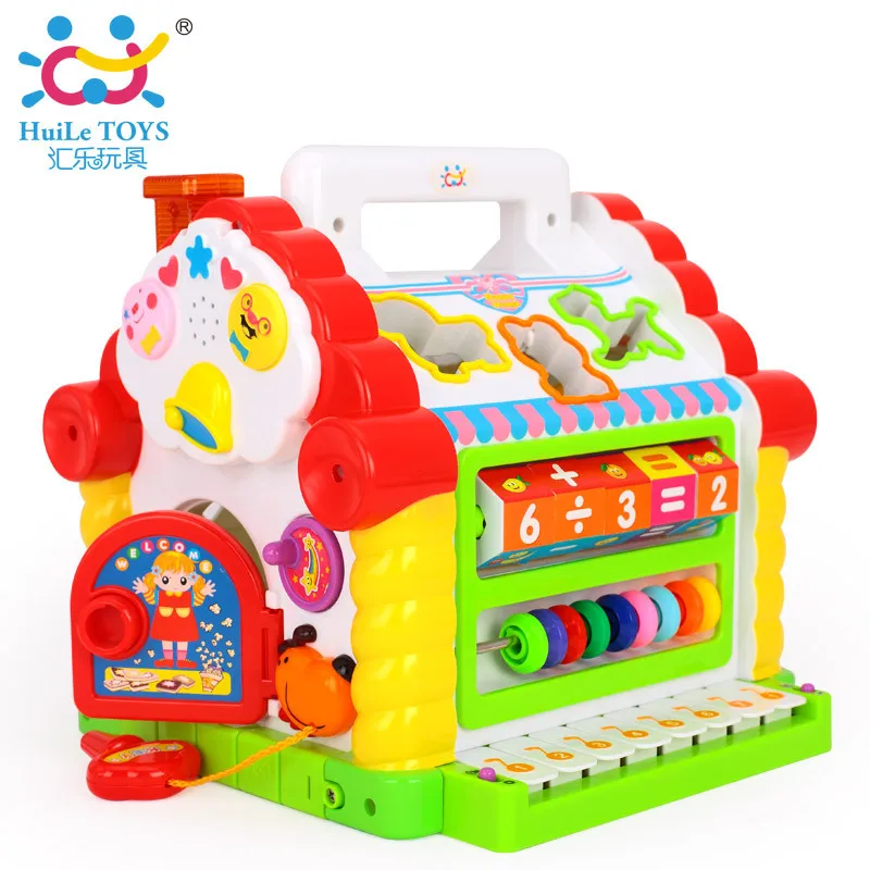 Department of Music 739 Fun Cabin Infants Children Music Multifunctional Game Table Building Baby Toy 1-3 Years Old 
Department of Music 739 Fun Cabin Infants Children Music Multifunctional Game Table Building Baby Toy 1-3 Years Old