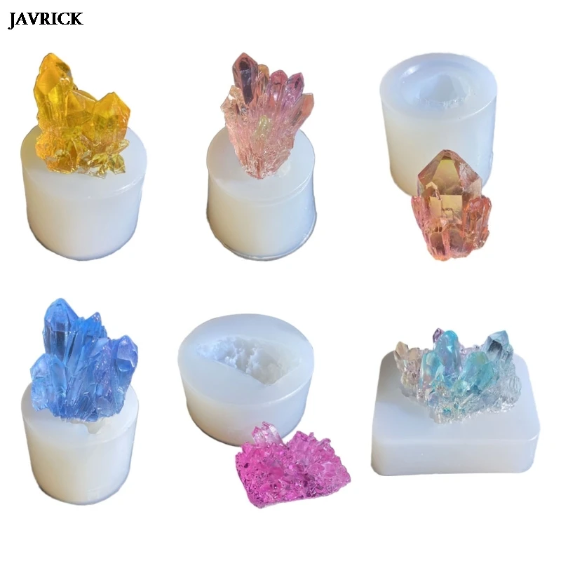 Simulation Original Stone Resin Mold Crystal Cluster Silicone Mould DIY Handmade Epoxy Resin Crafts Pendant Jewelry Making Tools
Simulation Original Stone Resin Mold Crystal Cluster Silicone Mould DIY Handmade Epoxy Resin Crafts Pendant Jewelry Making Tools