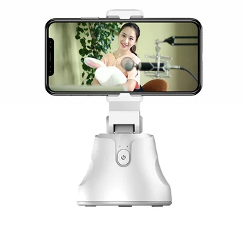 Smart Portable Selfie Stick,360°Rotation Auto Face Object Tracking Camera Tripod Holder Smart Shooting Cell Phone Camera Mount
Smart Portable Selfie Stick,360°Rotation Auto Face Object Tracking Camera Tripod Holder Smart Shooting Cell Phone Camera Mount