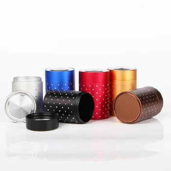1Pcs Aluminum Alloy Round Covered Tea Leafs Box Storage Boxs Tank Multi-function Household Thicken Hi-quality Gift Box Packaging
1Pcs Aluminum Alloy Round Covered Tea Leafs Box Storage Boxs Tank Multi-function Household Thicken Hi-quality Gift Box Packaging