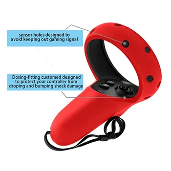 1pair Soft Smooth Touch Controller Grip Cover Silicone Skin Game Console Multifunction Dustproof Easy Install For Oculus Quest
1pair Soft Smooth Touch Controller Grip Cover Silicone Skin Game Console Multifunction Dustproof Easy Install For Oculus Quest