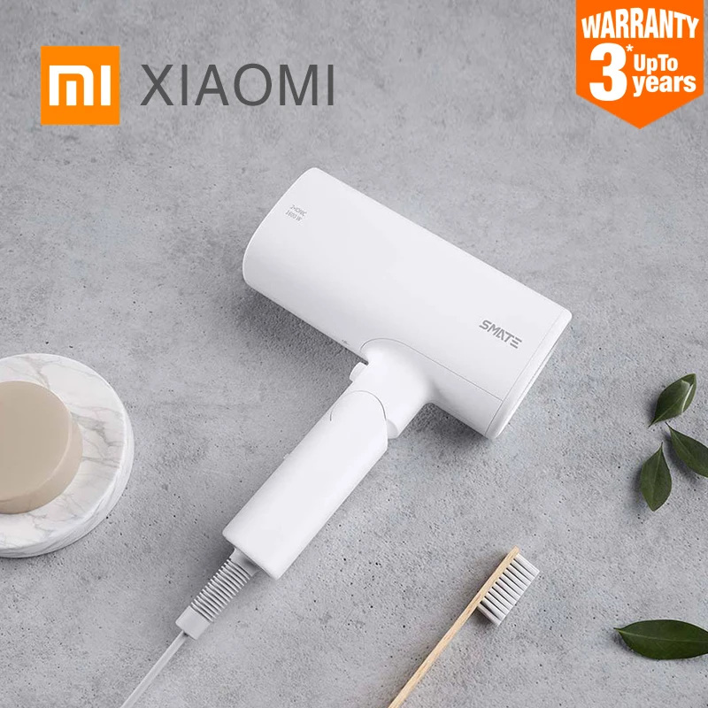 XIAOMI YOUPIN MIJIA SMATE Anion Hair Dryer Water Negative Ion hair care Quick diffuser Dry Portable Travel Foldable Hairdryer
XIAOMI YOUPIN MIJIA SMATE Anion Hair Dryer Water Negative Ion hair care Quick diffuser Dry Portable Travel Foldable Hairdryer