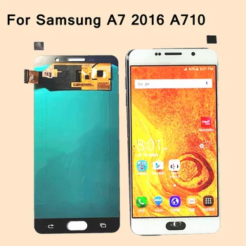 OLED Screen For Samsung Galaxy A7 2016 A710 LCD Touch Screen Digitizer LCD For Samsung Galaxy A7 A710F Display Replacement
OLED Screen For Samsung Galaxy A7 2016 A710 LCD Touch Screen Digitizer LCD For Samsung Galaxy A7 A710F Display Replacement
