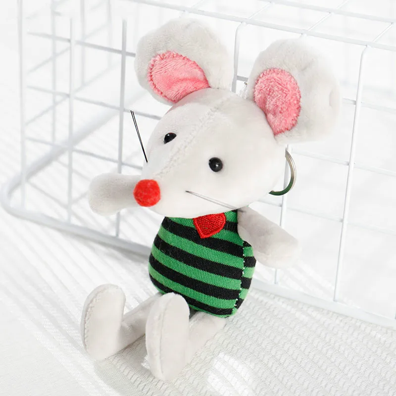 1 PC 17CM New 2020 Rat Year Mascot Toy Cute Striped Clothes Mouse Doll Pendant Holiday Gift for Girls&Boys Party
1 PC 17CM New 2020 Rat Year Mascot Toy Cute Striped Clothes Mouse Doll Pendant Holiday Gift for Girls&Boys Party