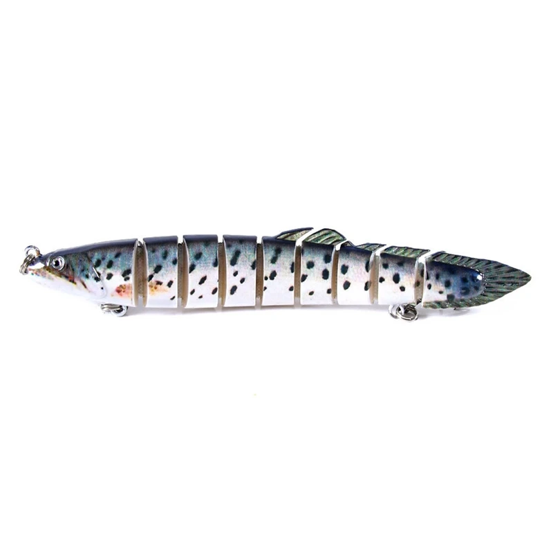 Fishing Lures Sinking Wobblers 9 Segment Artificial Crankbait Multi Jointed Hard Swimbait Lifelike Tackle Lures
Fishing Lures Sinking Wobblers 9 Segment Artificial Crankbait Multi Jointed Hard Swimbait Lifelike Tackle Lures