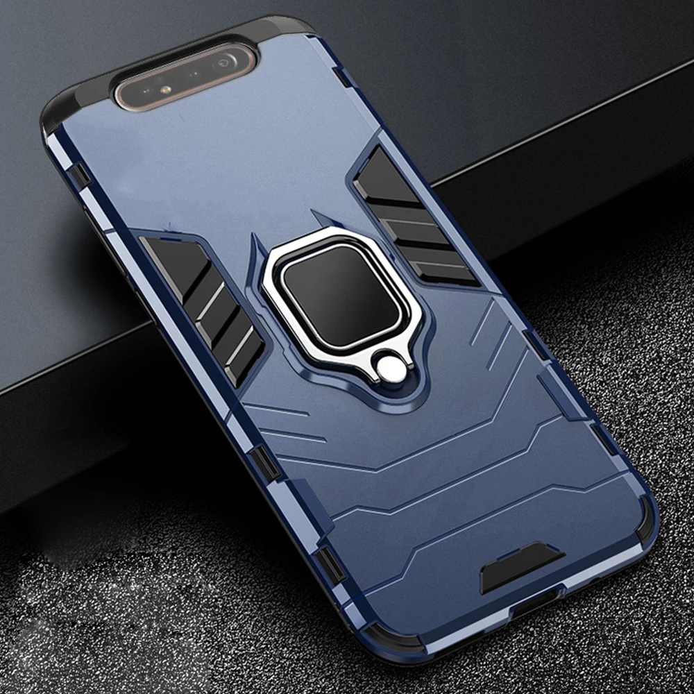 For Samsung Galaxy A80 Case Armor PC Cover Finger Ring Holder Phone Case For Samsung A 80 Case 360 Shockproof Bumper Hard Shell
For Samsung Galaxy A80 Case Armor PC Cover Finger Ring Holder Phone Case For Samsung A 80 Case 360 Shockproof Bumper Hard Shell