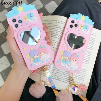 Pink Stars Mirror Phone Case For iPhone 11 Pro X Xr Xs Max Case Soft Silicon Cute Cartoon Back Cover For iPhone 7 8 Plus SE 2020
Pink Stars Mirror Phone Case For iPhone 11 Pro X Xr Xs Max Case Soft Silicon Cute Cartoon Back Cover For iPhone 7 8 Plus SE 2020