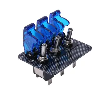 High quality Blue DC12V-20A LED indicator switch combination switch Carbon Fiber Surface Pane
High quality Blue DC12V-20A LED indicator switch combination switch Carbon Fiber Surface Pane
