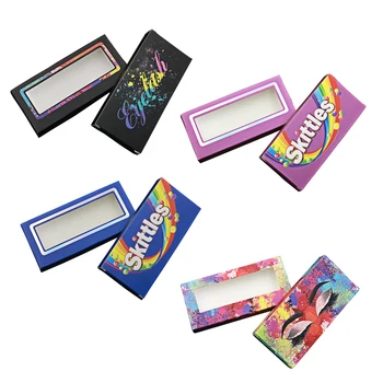 Colorful Lash Box Case Packaging for 25mm Mink Eyelashes Wholesale Empty Eyelash Package Boxes with Trays Makeup Box
Colorful Lash Box Case Packaging for 25mm Mink Eyelashes Wholesale Empty Eyelash Package Boxes with Trays Makeup Box