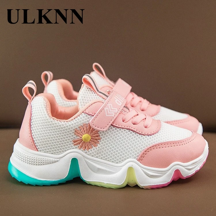 ULKNN Sneakers For Children Sports Shoes Girls Solid Color Breathable Fashion Non-Slip Green Color Mesh Casual Footwear 2020
ULKNN Sneakers For Children Sports Shoes Girls Solid Color Breathable Fashion Non-Slip Green Color Mesh Casual Footwear 2020