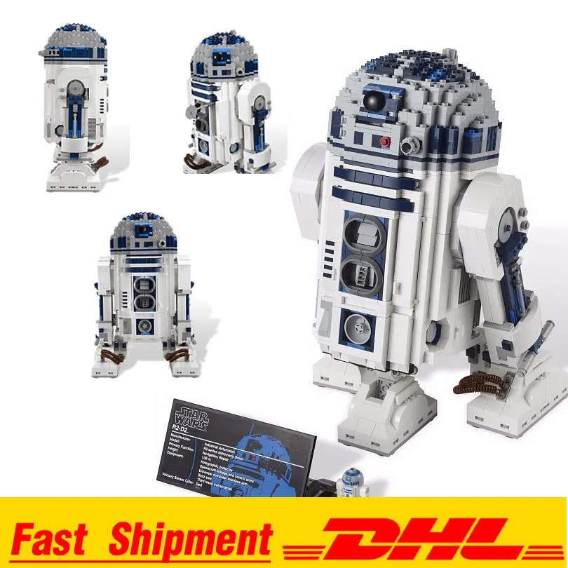 DHL IN Stock 05043 R2-D2 Genuine Star Plan Series Building Blocks Bricks Children's Christmas Gift Compatible with 10225 Toys
DHL IN Stock 05043 R2-D2 Genuine Star Plan Series Building Blocks Bricks Children's Christmas Gift Compatible with 10225 Toys