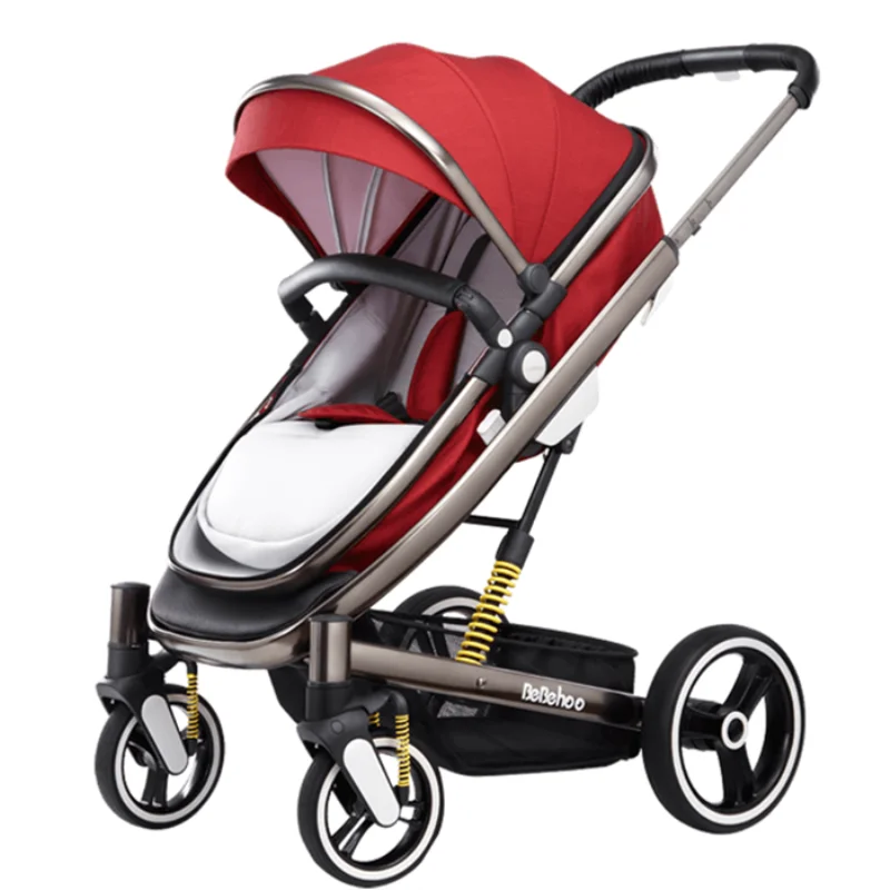 Multifunctional Baby Stroller High Landscape Stroller Folding Carriage Aluminum Alloy Frame luxurious Portable Newborn Stroller
Multifunctional Baby Stroller High Landscape Stroller Folding Carriage Aluminum Alloy Frame luxurious Portable Newborn Stroller