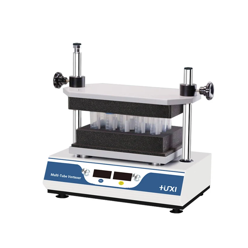 Multiple Test tubes Vortex Mixer Multi-Pipe Mixer Brushless Motor Vortex Speed Accurate Mixing Shaker Laboratory Apparatus
Multiple Test tubes Vortex Mixer Multi-Pipe Mixer Brushless Motor Vortex Speed Accurate Mixing Shaker Laboratory Apparatus