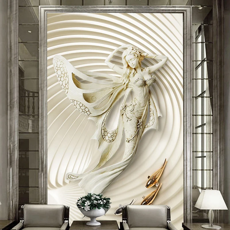 Drop Shipping Custom Photo Wallpaper European Style 3D Stereoscopic Beauty Sculpture Art Mural Entrance Wall Painting Home Decor 
Drop Shipping Custom Photo Wallpaper European Style 3D Stereoscopic Beauty Sculpture Art Mural Entrance Wall Painting Home Decor
