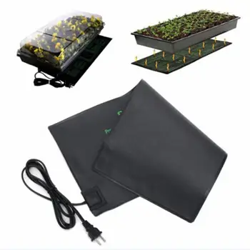 US plug Durable Seedling Heat Mat Plant Seed Germination Propagation Clone Starter Pad Warm Hydroponic Heating Pad 52 X 24cm
US plug Durable Seedling Heat Mat Plant Seed Germination Propagation Clone Starter Pad Warm Hydroponic Heating Pad 52 X 24cm