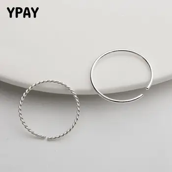 YPAY 100% Genuine 925 Sterling Silver Open Rings for Women Japan Korea Simple Adjustable Finger Tail Ring Fine Jewelry YMR1002
YPAY 100% Genuine 925 Sterling Silver Open Rings for Women Japan Korea Simple Adjustable Finger Tail Ring Fine Jewelry YMR1002