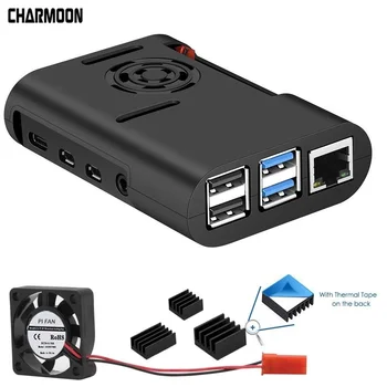 Raspberry Pi 4 Case, Raspberry Pi Case with Cooling Fan, Raspberry Pi 4 Heatsink for Raspberry Pi 4 Model B, Pi 4B, Pi 4
Raspberry Pi 4 Case, Raspberry Pi Case with Cooling Fan, Raspberry Pi 4 Heatsink for Raspberry Pi 4 Model B, Pi 4B, Pi 4