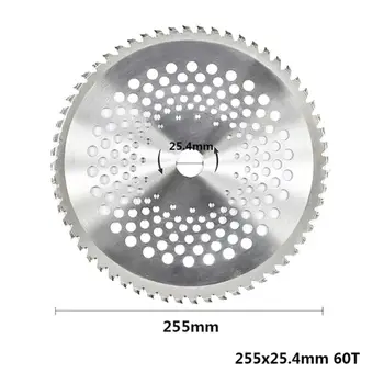 2020 New 255mm 60T/80T Brush Cutter Blade Lawn Mower Cutter Replacement Circular Blade 
2020 New 255mm 60T/80T Brush Cutter Blade Lawn Mower Cutter Replacement Circular Blade