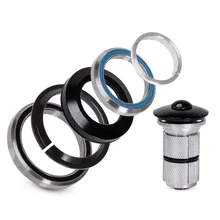 Bike Headset Aluminum Alloy 42/41.8-52mm Bike Bearings Taper Headset Straight/Tapered Tube For 28.6mm Fork Bike Headset Part
Bike Headset Aluminum Alloy 42/41.8-52mm Bike Bearings Taper Headset Straight/Tapered Tube For 28.6mm Fork Bike Headset Part
