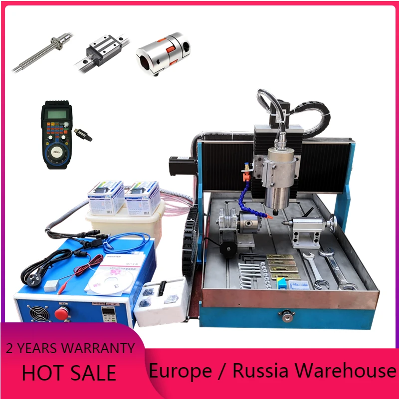 Steel material wood router Linear Guide Rail PCB Milling Machine cnc 6040 Aluminum Copper metal engraving with water tank
Steel material wood router Linear Guide Rail PCB Milling Machine cnc 6040 Aluminum Copper metal engraving with water tank